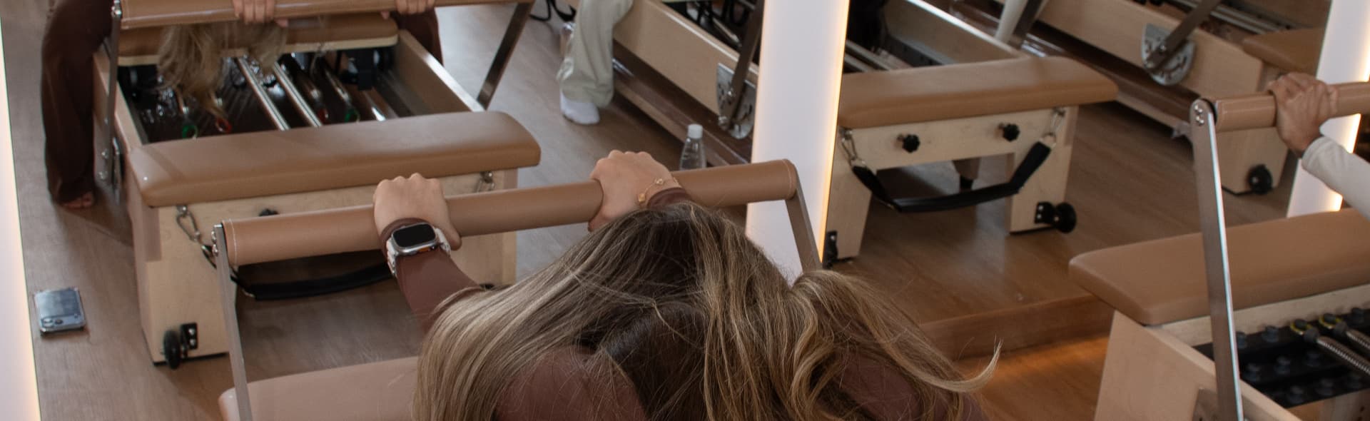 Ingreso y ambiente de Aliva Pilates Studio
